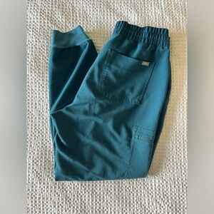 FIGS joggers - Caribbean blue.